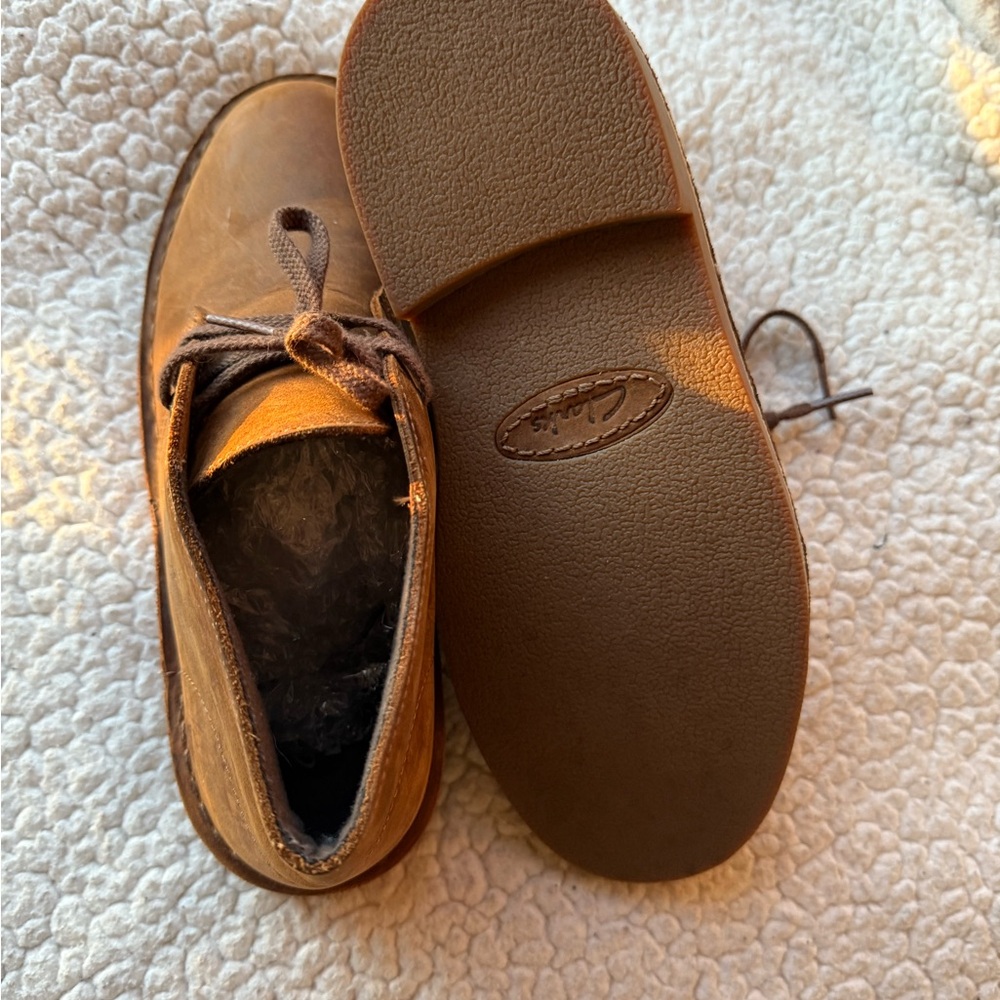 Brown Women's Clark's bootie Shoes - Picture 1 of 4